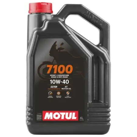 MOTUL 7100 10W-40 4T – Olio Motore Moto 100% Sintetico 4L | pneumaticidiretti.com