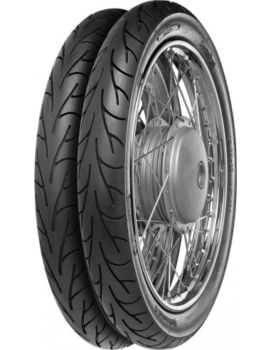 Pneus CONTINENTAL 80/70 -16 40E KKS 11   F/R TT REINF.