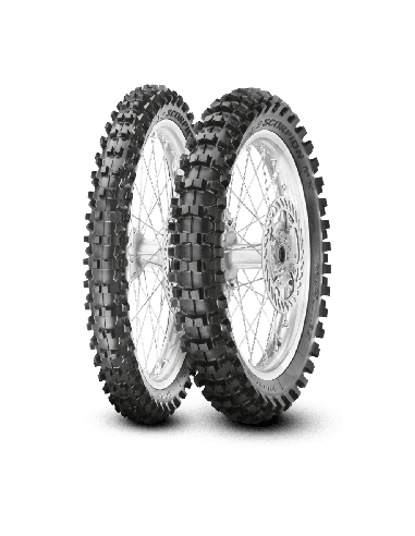 Pneus PIRELLI 2.50 -10 33J SCORPION MX32 MID SOFT  NHS