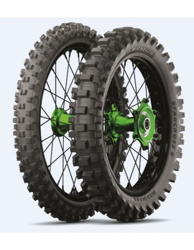 Pneumatico MICHELIN 100/90 -19 57M STARCROSS 6 MEDIUM HARD  R TT NHS
