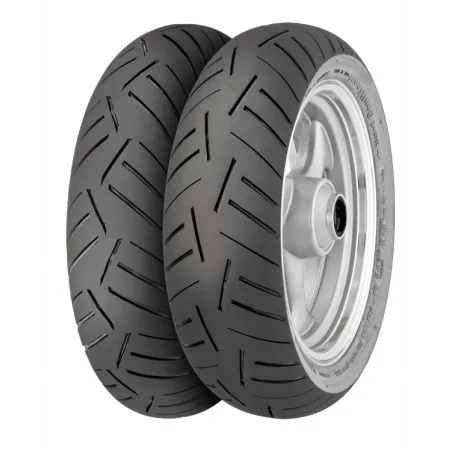 Gomme moto estive CONTINENTAL 120/70 -12 58P CONTISCOOT REAR TL REINF. 4019238010855