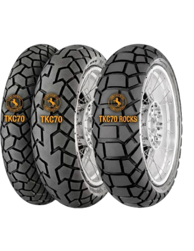 Pneumatico CONTINENTAL 130/80 -17 65T TKC70  TL M+S