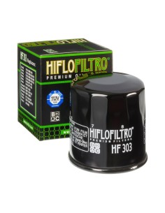 Hiflofiltro HF303 Motorrad Ölfilter Schwarz – Honda Kawasaki Yamaha