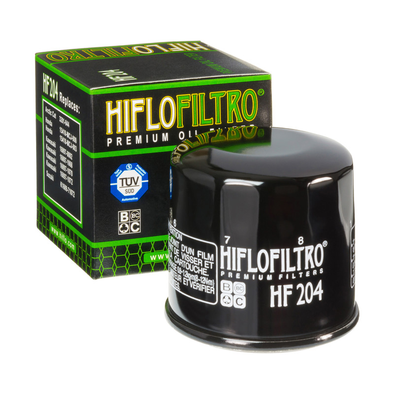 Hiflofiltro HF204 Motorrad-Ölfilter mit Originalverpackung