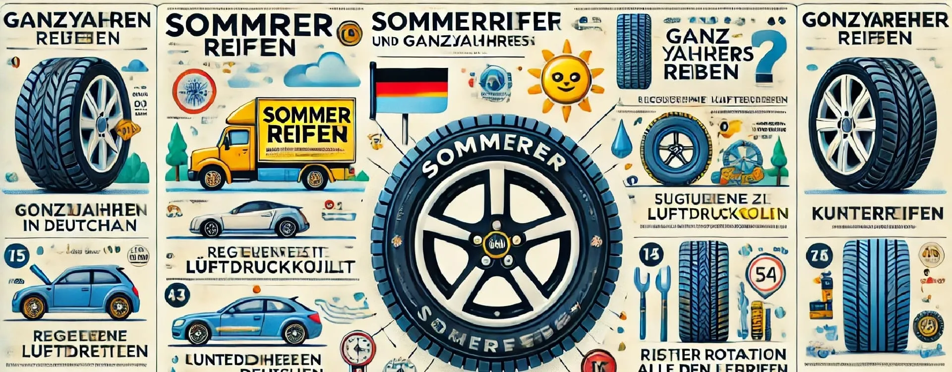 Sommerreifen 2025 – Wann Wechseln und Welche Wählen?