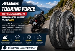 Mitas Touring Force : avis complet, test routier et prix 2026
