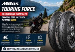 Mitas Touring Force: Recensione Completa, Opinioni, Test su Strada e Prezzo 2026