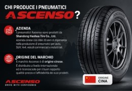 Chi produce i pneumatici Ascenso? Azienda e origine del marchio