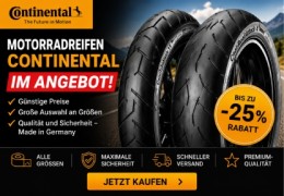 Continental Motorradreifen im Angebot: Preise und Größen Onlin