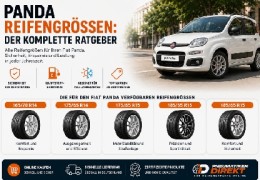 Fiat Panda Reifen Größen: Ratgeber