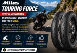 Mitas Touring Force Motorradreifen: Test, Erfahrungen und Preis 2026