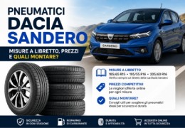 Pneumatici Dacia Sandero e Stepway: Misure a Libretto, Prezzi e Quali Montare