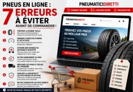 Pneus en Ligne : 7 Erreurs à Éviter Avant de Commander