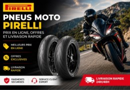 Pneus moto Pirelli : prix, offres et livraison rapide