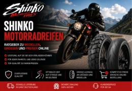 Shinko-Motorradreifen: Leitfaden zu Modellen, Größen und Online-Preisen