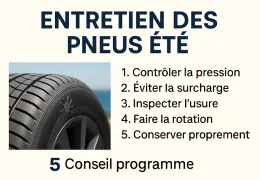 Entretien des pneus été : 5 conseils pour prolonger leur durée de vie