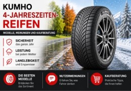 Kumho Ganzjahresreifen: Erfahrungen, Modelle & Kaufberatung