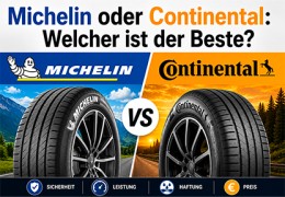 Michelin oder Continental: Welche Reifen sind 2026 besser?