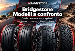 Modelli Bridgestone a confronto: quale scegliere per la tua auto?
