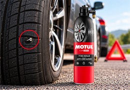 Bomboletta ripara gomme: come funziona Motul Tyre Repair