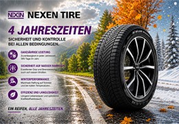 Nexen Ganzjahresreifen 2026: die besten modelle im vergleich