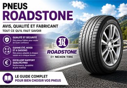 Pneus Roadstone : avis, qualité et qui les fabrique