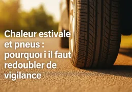 Chaleur et pneus : pourquoi il est essentiel de passer aux pneus été