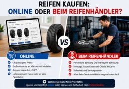 Reifen online kaufen oder beim Reifenhändler?